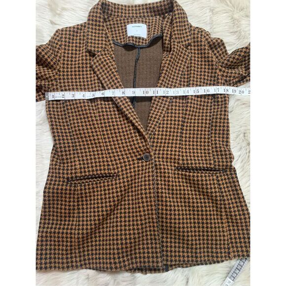 OLD NAVY Jacquard Houndstooth Boyfriend Blazer Small - Picture 8 of 8